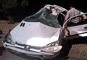 واژگونی 206 حادثه آفرید