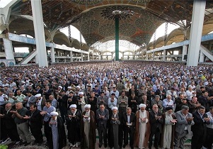 نماز عید قربان به امامت آیت الله مهدوی