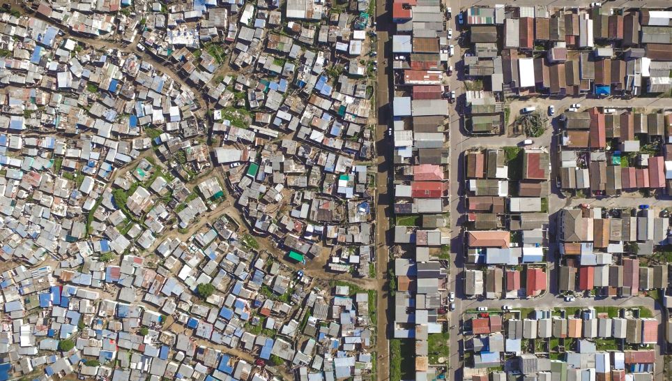 مرزبندی فقر و ثروت در یک نگاه+تصاویر