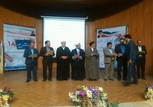 تجلیل از برگزیدگان فرهنگی و دانش‌آموز استان قزوین
