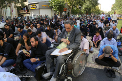 مراسم دعای عرفه در قم
