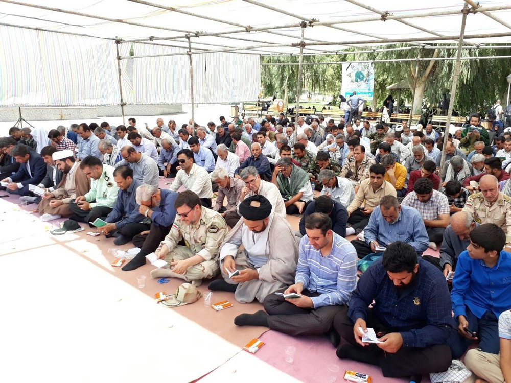 برگزاری مراسم دعای عرفه در نقاط مختلف استان کرمانشاه