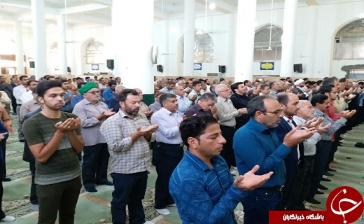اقامه نماز عید فطر در دارالعباده یزد اقامه نماز عید فطر در دارالعباده یزد