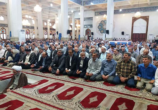 اقامه نماز عید سعید قربان در گیلان+تصاویر