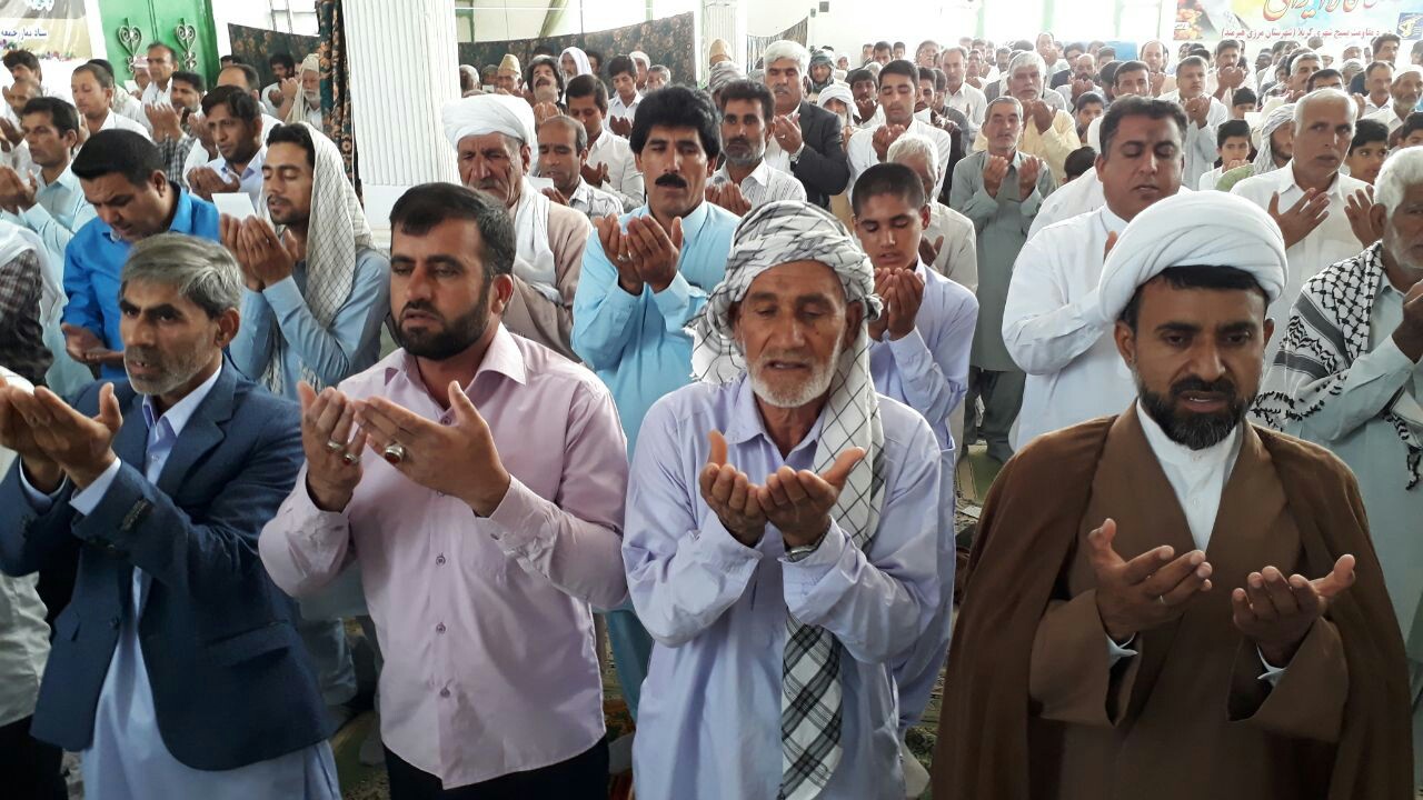 نماز عید قربان در سیستان و بلوچستان اقامه شد+ تصاویر
