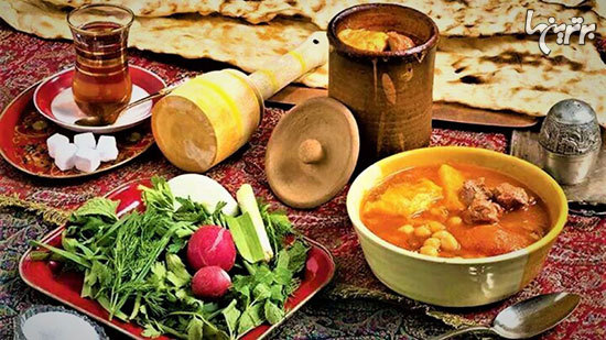 غذا&zwnj;های خوشمزه با گوشت گوسفندی نذری