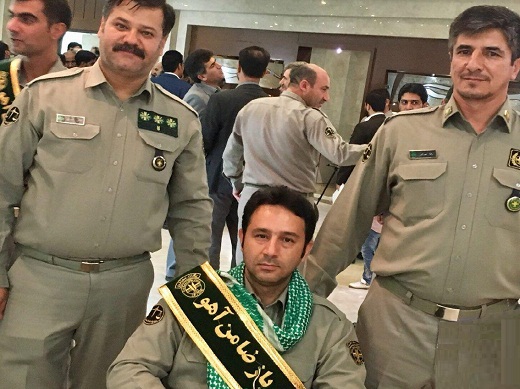 قدر دانی از ۳ محیط بان استان مرکزی در مراسم کشوری + عکس