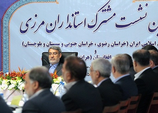 نشست استانداران مرزی باسفرا و روسای نمایندگی های تهران برگزار شد