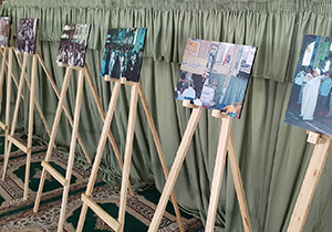 برپایی نمایشگاه عکس نماز در فسا