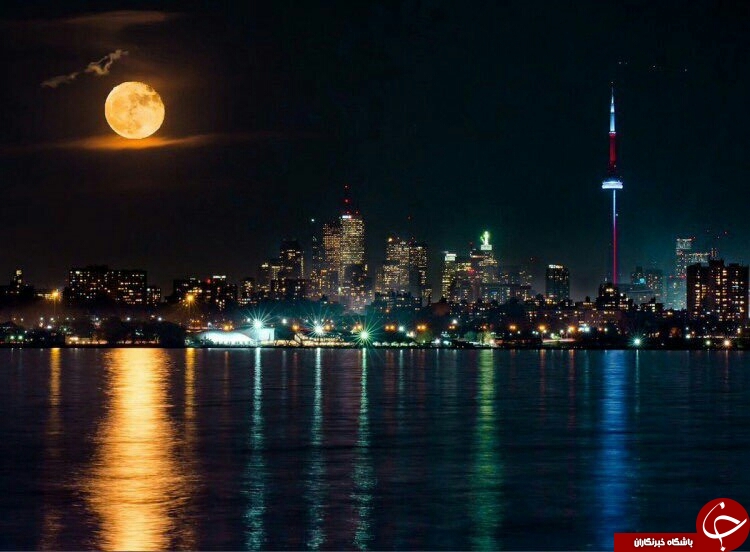 پدیدار شدن ماه خونین در آسمان جهان را شگفت زده کرد+ تصاویر