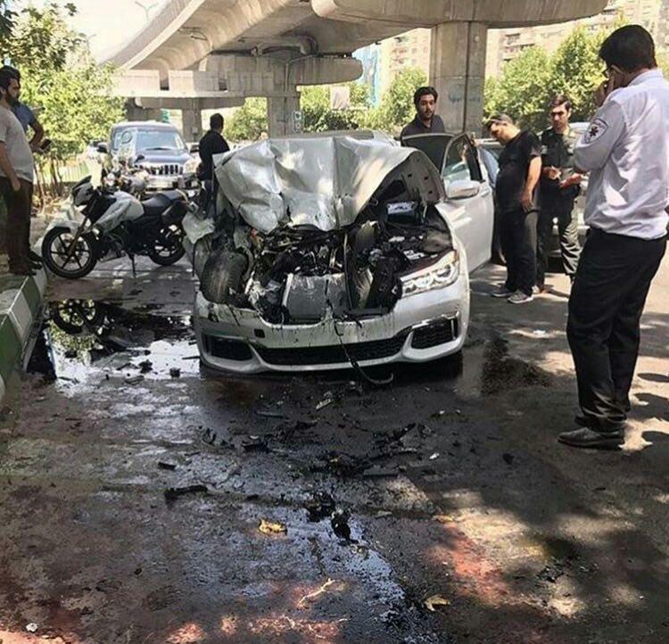 تصادف خونین در بزرگراه شهید بابایی + عکس
