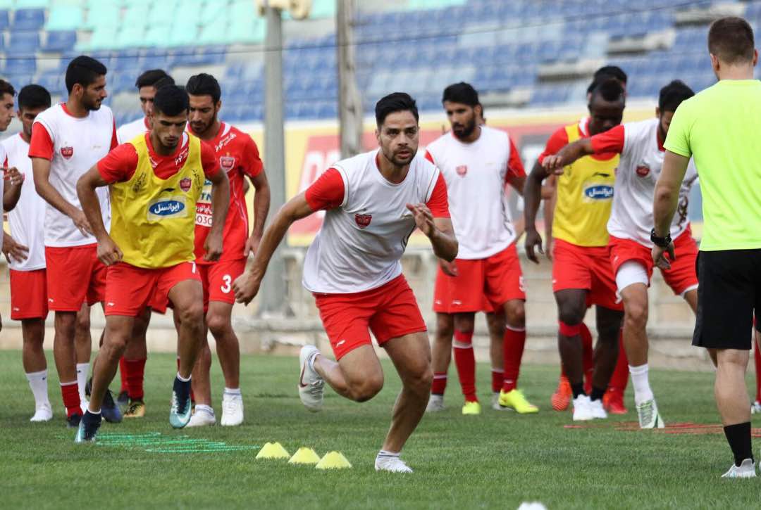تمرینات فشرده گلرهای پرسپولیس زیر نظر پانادیچ