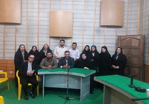 حضور خبرنگاران باشگاه خبرنگاران جوان آذربایجان غربی در برنامه رادیویی بوی بیدمشک+تصاویر