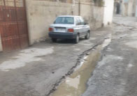 وضعیت نامناسب معابر در شهرک سجادیه + فیلم