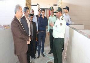 بازدید سرزده فرمانده یگان حفاظت سازمان زندان‌های کشور از زندان اردکان