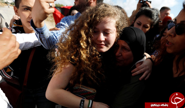 نماد مقاومت نوجوانان فلسطینی از زندان رژیم صهیونیستی آزاد شد+ فیلم و تصاویر