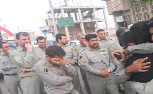 تشییع پیکر محیط بان مهدی احمدی نیک در قلعه گنج