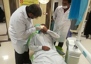 خدمت دومین گروه پزشکی طرح هجرت بسیح سازندگی استان