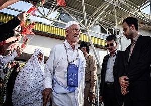 اعزام نخستین کاروان حج تمتع از فرودگاه بین‌المللی ارومیه