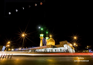طولانی&zwnj;ترین ماه&zwnj;گرفتگی قرن به روایت تصویر + عکس