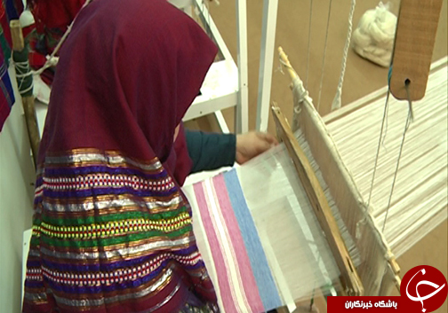 ابریشم بافی هنری باسابقه کم سرمایه و پردرآمد