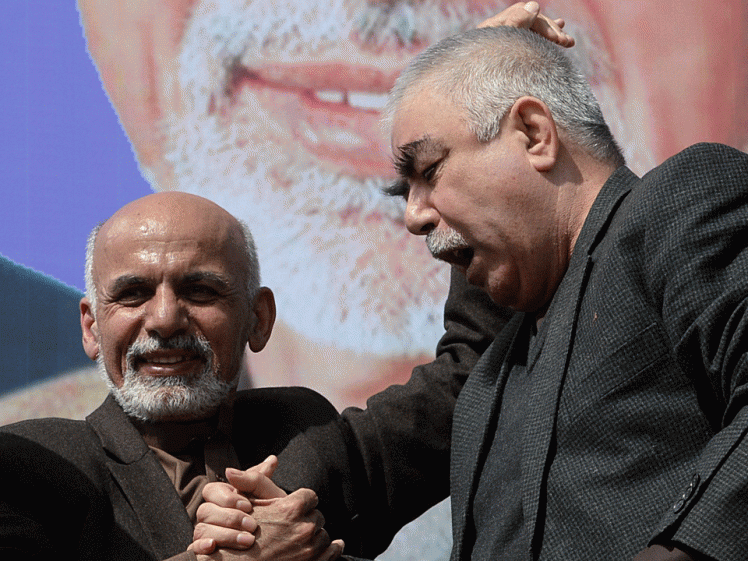 &laquo;اشرف غنی&raquo; و &laquo;دوستم&raquo; امروز با یکدیگر دیدار می کنند