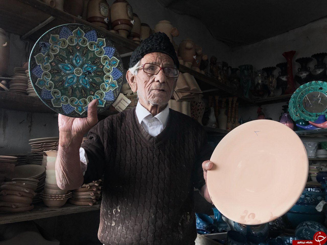 سفالگری نمادی از فرهنگ ها و روند زندگی در دوران های مختلف/صنعتی رو به فراموشی