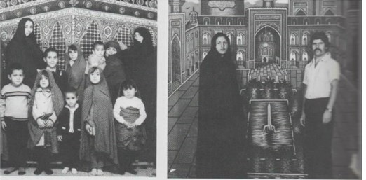 عکس زیارت نمادی از تاریخ وفرهنگ مردم مشهد/لحضات زیبایی که در مشهد ثبت می شود