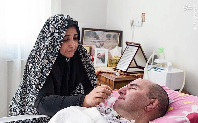 نفس تنگی روی بالشت صورتی