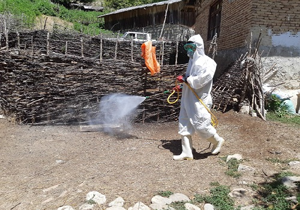 تارو مار انگل‌های خارجی بدن دام ۳۱ روستای بهشهر با حضور کارشناسان دامپزشکی