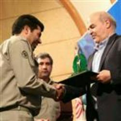 محیط بان زنجانی در جمع محیط بانان نمونه کشوری