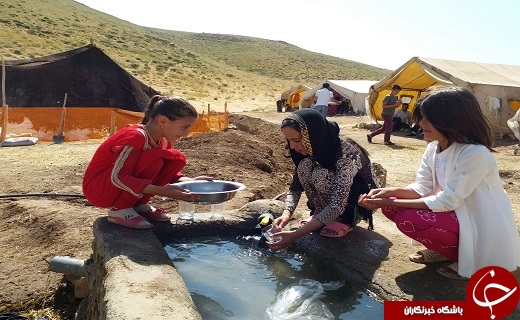 زندگی ساده وبی آلایش عشایر/عشایر انسان&zwnj;های صادق ومرزداران سلحشوری هستند