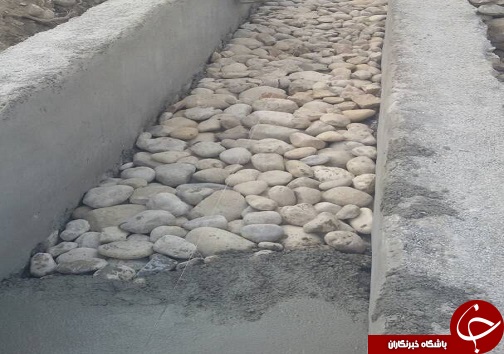 انتقال آب کشاورزی با بهسازی کانال های آبیاری در میداود