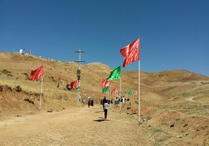 بازدید خبرنگاران خراسان جنوبی از مناطق ۸ سال دفاع مقدس