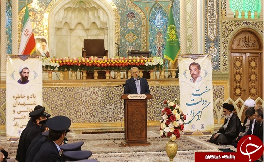 آیین خطبه خوانی در حرم بانوی کرامت (س)برگزار شد