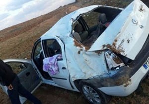 واژگونی خودرو با 4 مصدوم در جاده شاهرود- سبزوار