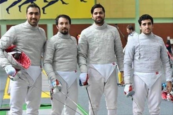 نایب قهرمانی شمشیربازان سابریست در قاره کهن