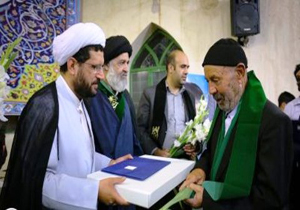 تجلیل از پیرغلامان وفعالان هیئت های مذهبی درشهرستان ملایر