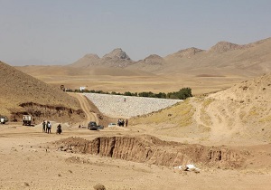 سد خاکی روستای بارده افتتاح شد