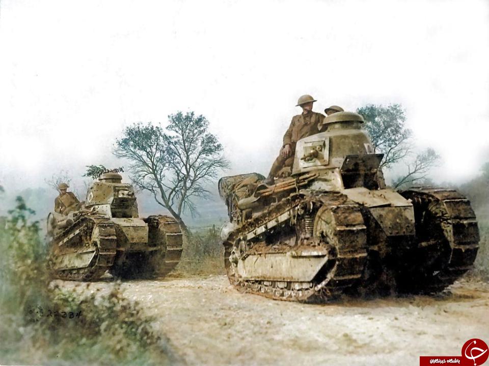 تصاویر رنگی دیده نشده از جنگ جهانی اول