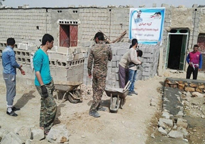 خدمات&zwnj;رسانی گروه جهادی در منطقه میانکوه