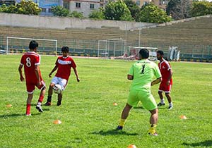 فوتبالیست های فارسی در اردوی تیم ملی هفت نفره