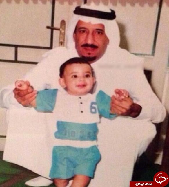 تصاویر زیرخاکی از دوران طفولیت بن&zwnj;سلمان که به مناسبت تولدش آشکار شد!