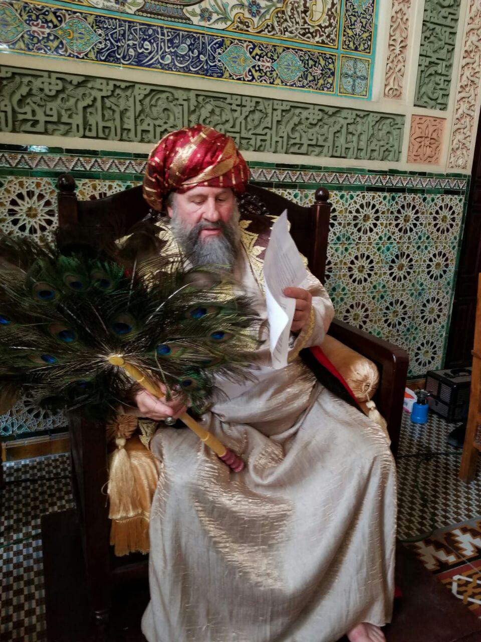 ژرار دو پاردیو در فیلم «احمد بای»جلوی دوربین رفت