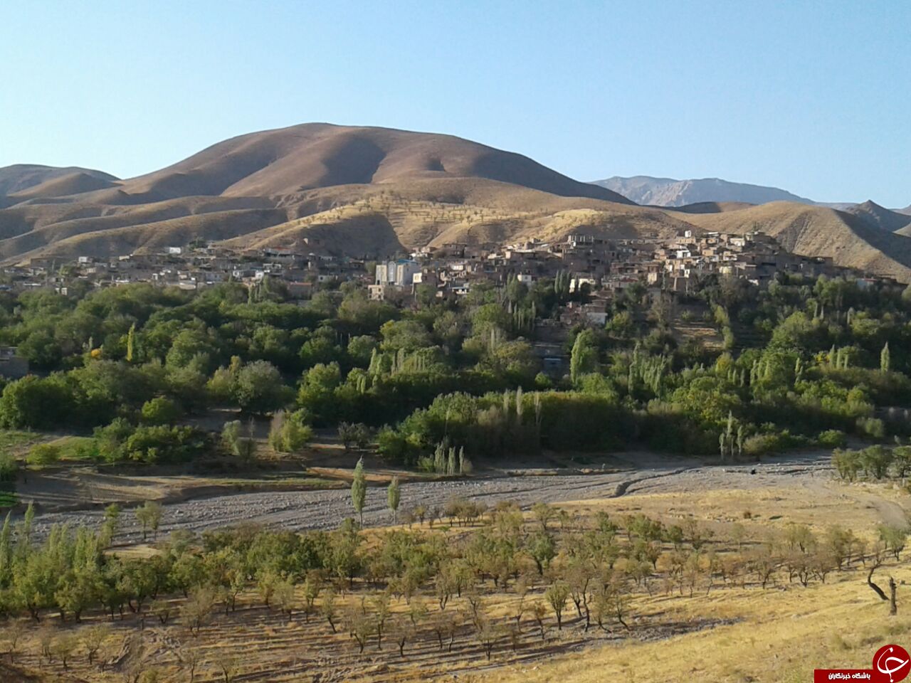 نمایی از طبیعت جذاب در روستای جهان + تصاویر