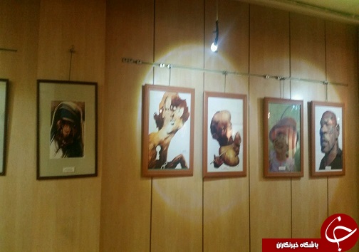 نمایشگاه بین المللی بزرگان کاریکاتوریست چهره جهان در لرستان+تصاویر
