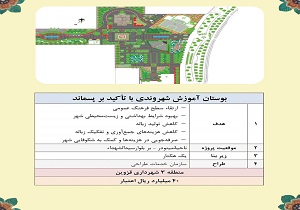 آغاز ساخت اولین پارک آموزش شهروندی در قزوین