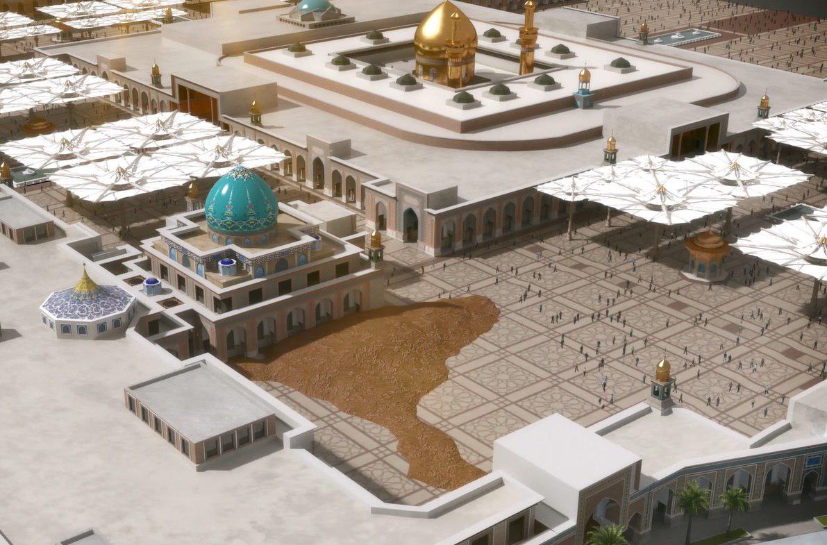 حرم امام حسین(ع) و تل زینبیه پس از تکمیل طرح توسعه چه شکلی می&zwnj;شوند؟ + عکس