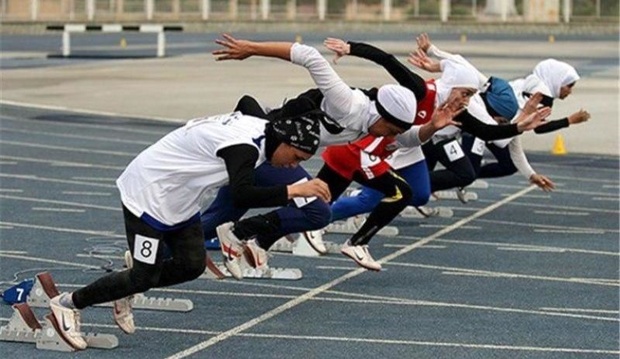 قهرمانی دختران همدان در دو و میدانی غرب کشور