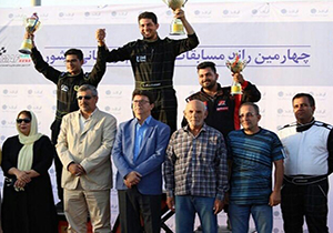 درخشش راننده فارس در مسابقات کشوری